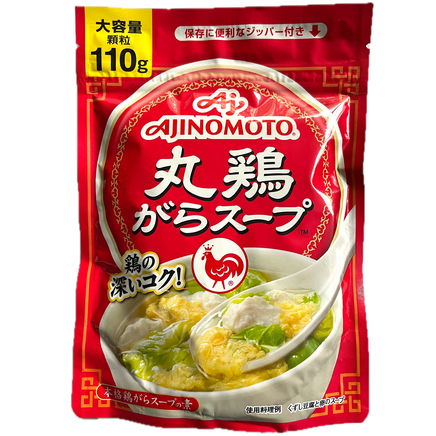 AJINOMOTO Whole Chicken Stock Powder 110g / 味の素 丸鶏がらスープ 110g