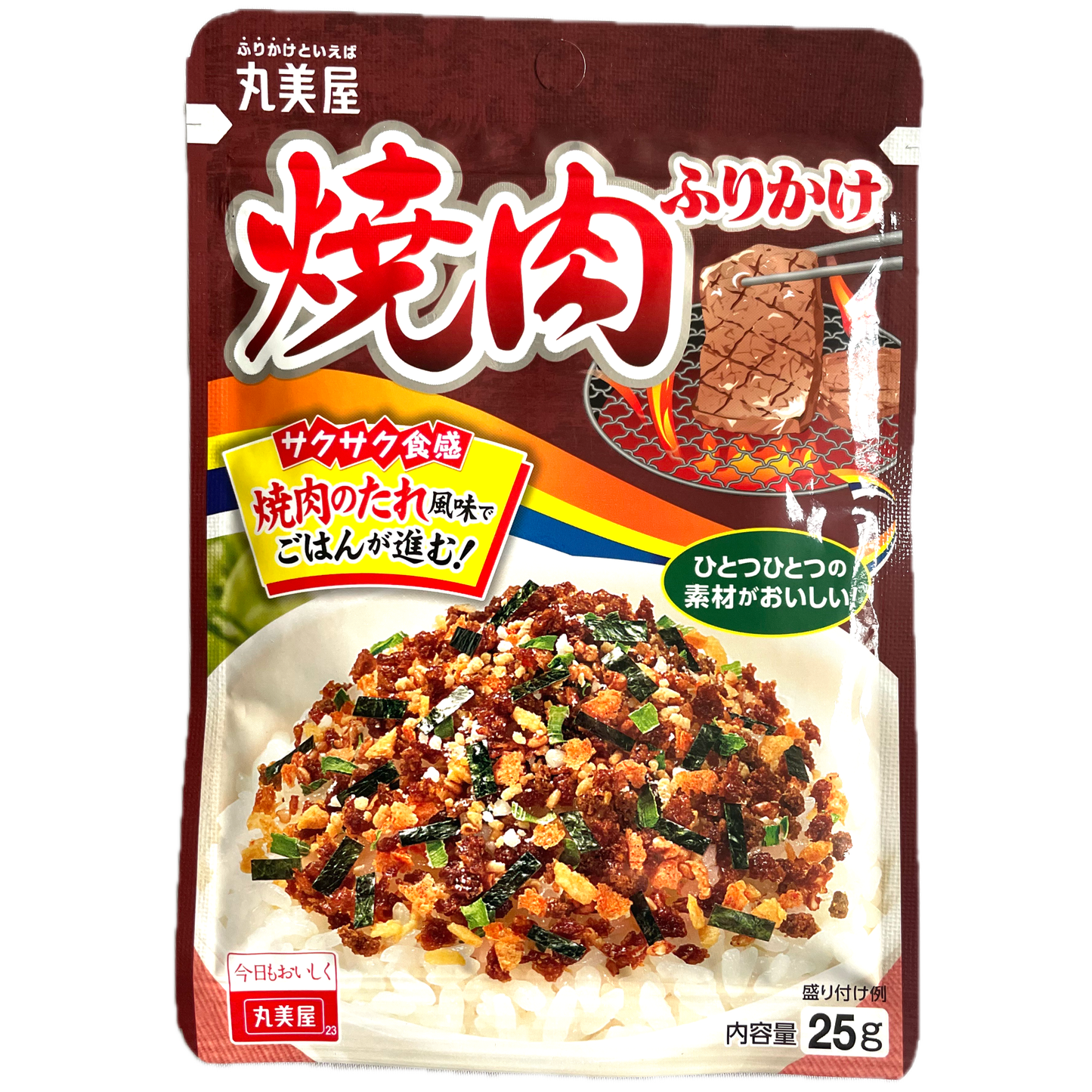 Marumiya Yakiniku Furikake 25g / 丸美屋 焼肉ふりかけ 25g
