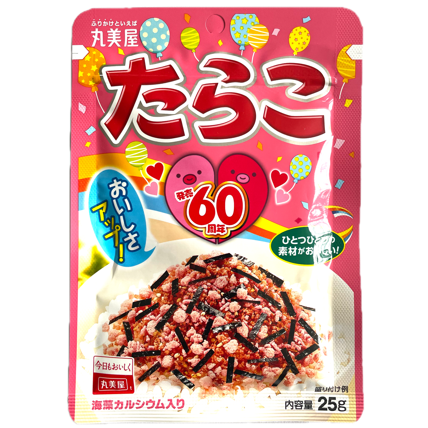 Marumiya Tarako Furikake 25g / 丸美屋 たらこふりかけ 25g