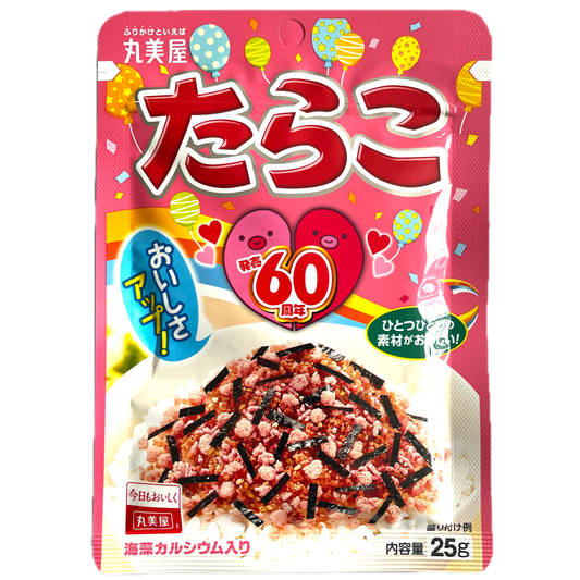Marumiya Tarako Furikake 25g / ไธธ็พๅฑ ใใใใตใใใ 25g