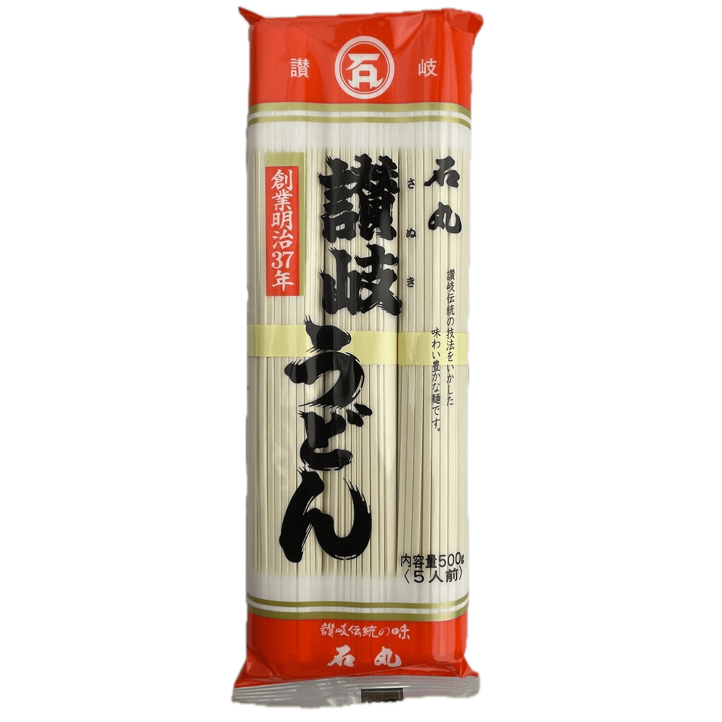 Ishimaru Sanuki Udon Noodles 500g / 石丸 讃岐うどん 500g - RiceWineShop