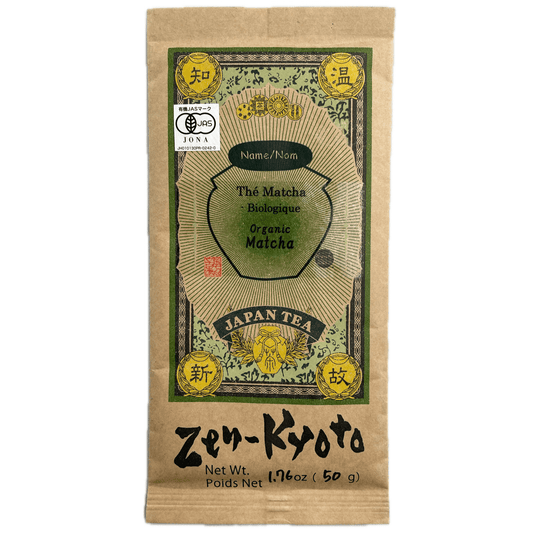 Zen-Kyoto Organic Matcha Green Tea 50g / Zen-Kyoto オーガニック抹茶 50g - RiceWineShop