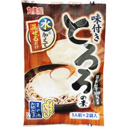 丸美屋 味付きとろろの素 1人前x2袋入 Marumiya Seasoned Grated Grated yam 1 serving x 2 bags - RiceWineShop