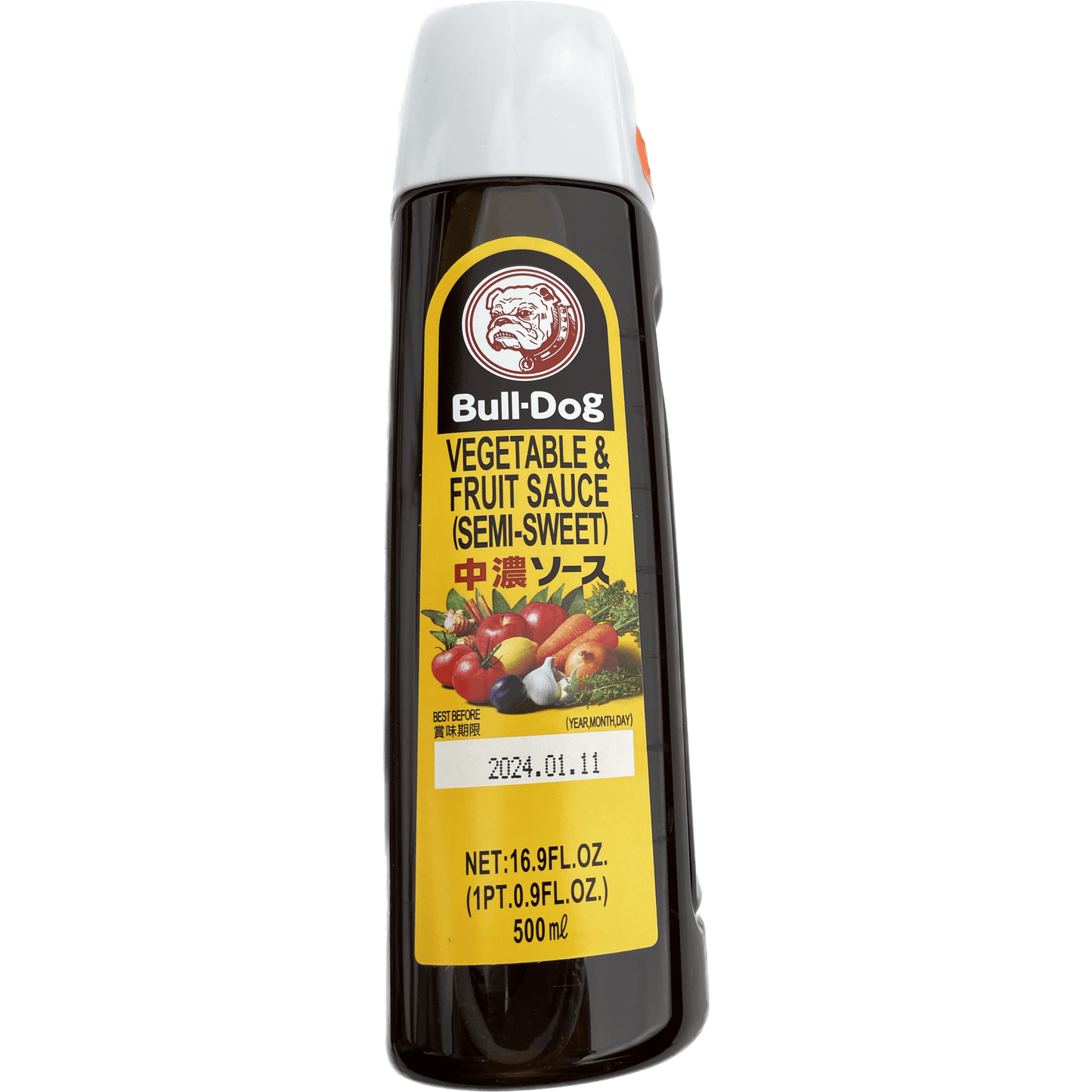 Bulldog Medium Thick Sauce ブルドック 中濃 ソース 500ml - RiceWineShop