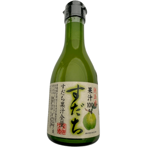 Daitoku Sudachi with 100% Juice from Tokushima 180ml / 大徳 徳島産 果汁100%すだち 180ml - RiceWineShop