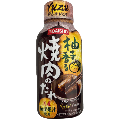 Diasho Yuzu BBQ Sauce 185g / ダイショー 柚子香る焼肉のたれ 185g - RiceWineShop