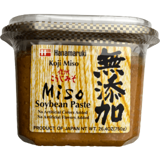 Hanamaruki Additive-Free Shinshu Koji Miso Cup 750g / ハナマルキ 無添加信州こうじ味噌 カップ 750g - RiceWineShop