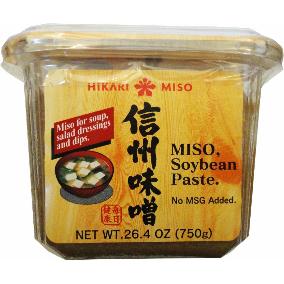 Hikari Shinshū miso cup 750g ひかり 信州味噌 750g カップ - RiceWineShop