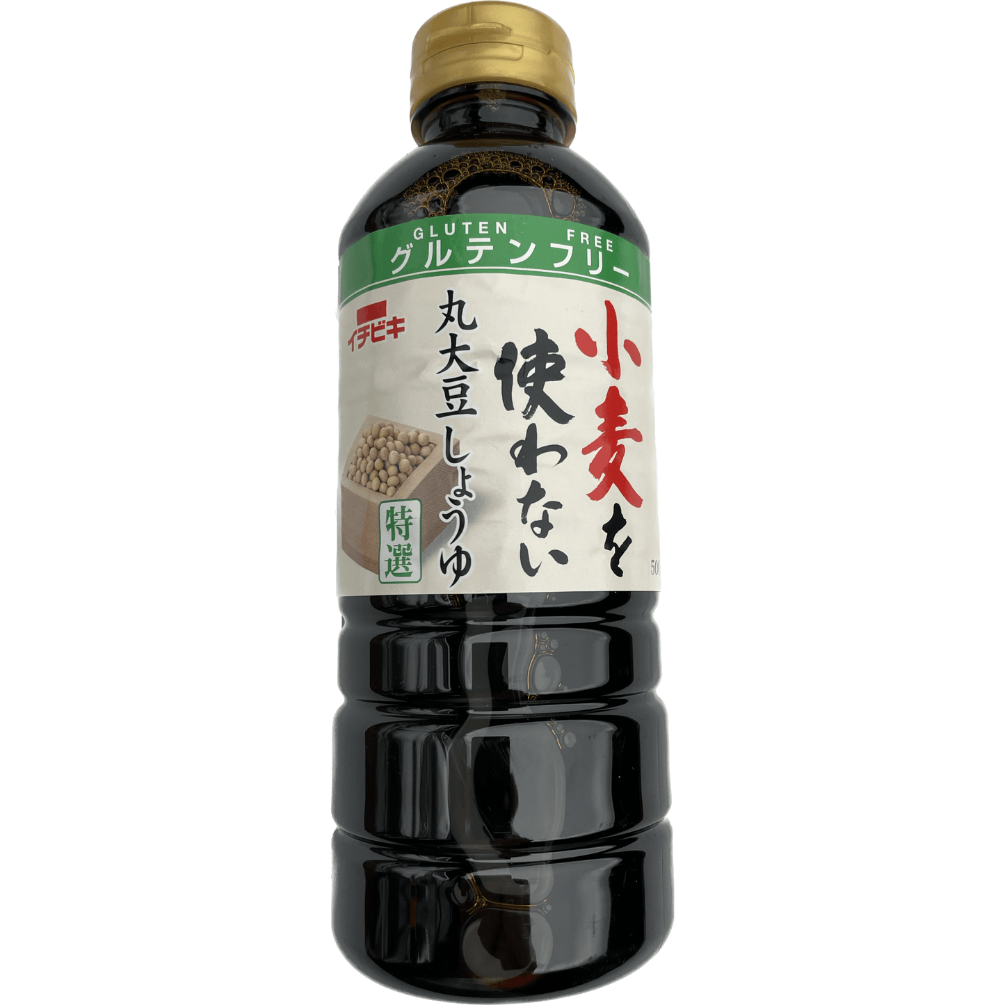 Ichibiki wheat-free whole soybean soy sauce イチビキ 小麦を使わない丸大豆醤油 500ml - RiceWineShop