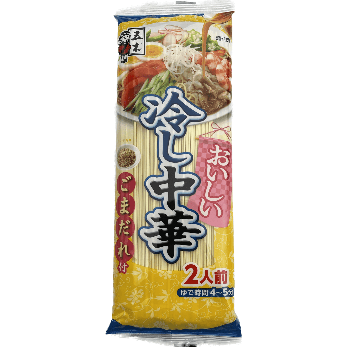 Itsuki's delicious cold Chinese noodles served with sesame sauce for 2 people五木 おいしい冷し中華 ごまだれ 2人前 - RiceWineShop