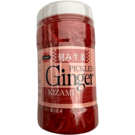 J-BASKET Pickled Ginger Kizami 340g / J-BASKET 刻みしょうが 340g - RiceWineShop