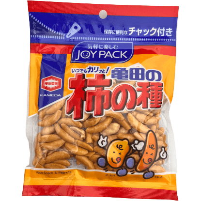 Kameda Kaki no Tane Joy Pack 82g *BEST BEFORE 08/06/2023* / 亀田 柿の種 ジョイパック 82g *賞味期限23年6月8日* - RiceWineShop