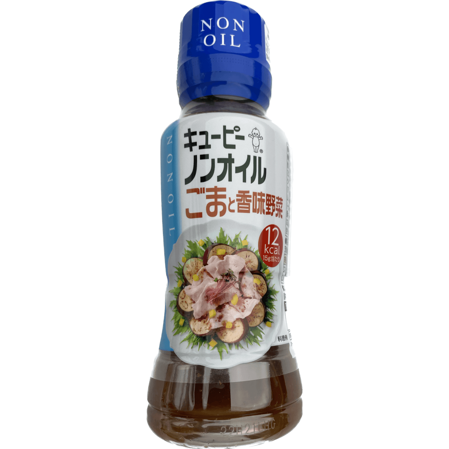 Kewpie Non-Oil Dressing Sesame and Flavored Vegetables キューピー ノンオイルドレッシング ごまと香味野菜 180ml - RiceWineShop