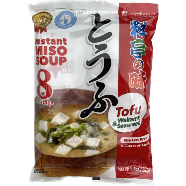 Marukome Ryotei no Aji Instant Miso Soup Tofu 8 servings / マルコメ 料亭の味 8食入とうふ - RiceWineShop