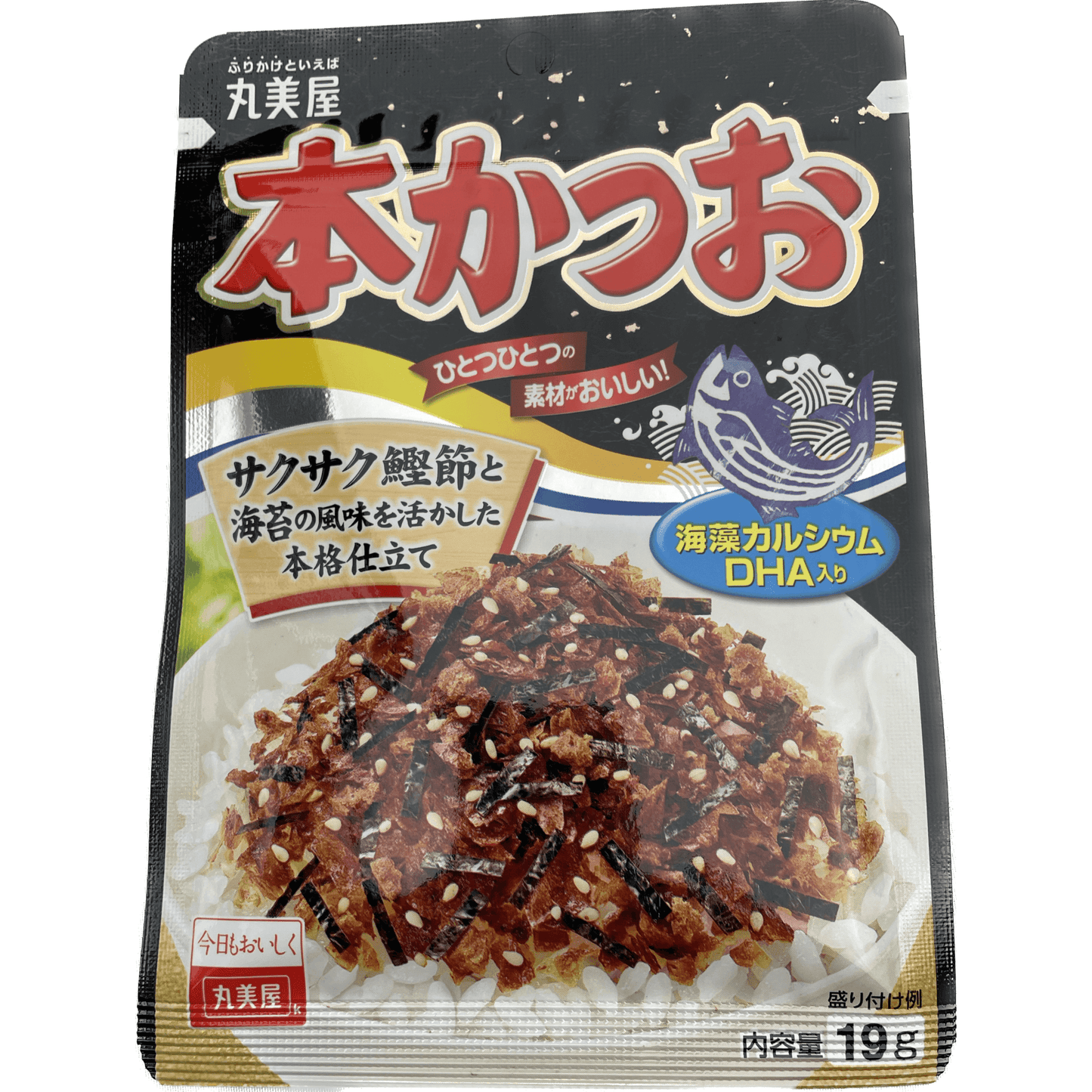 Marumiya Bonito Furikake 丸美屋 本かつおふりかけ 19g - RiceWineShop