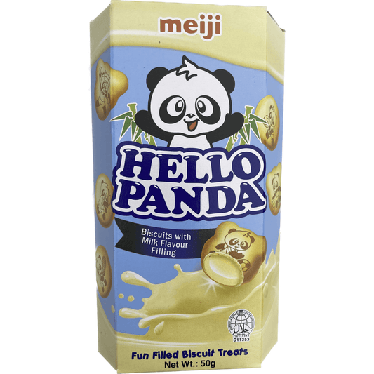 Meiji Hello Panda Milk Flavour 50g / 明治　ハローパンダ　ミルク　50g - RiceWineShop