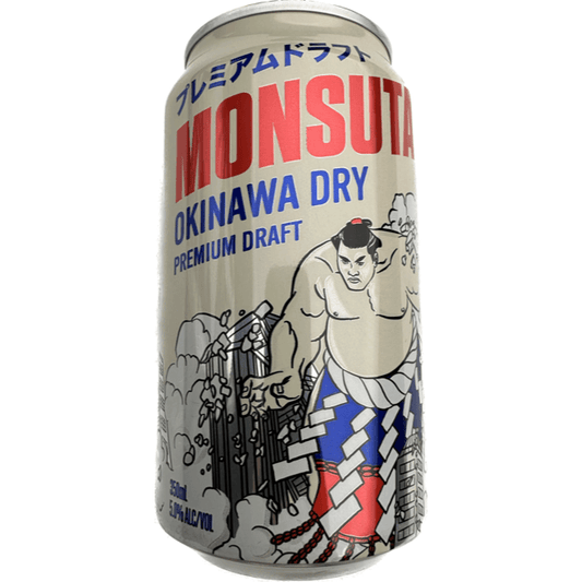 MONSUTA Okinawa Premium Draft Dry Lager 350ml /　オリオン　モンスター　沖縄ドライプレミアムドラフト　350ml - RiceWineShop