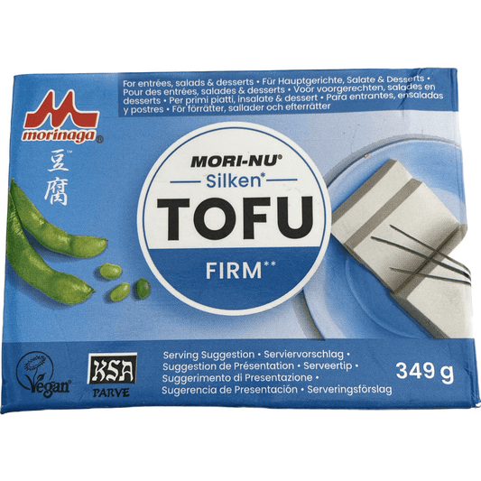 Morinaga Silken Tofu Blue モリナガ　シルクレン　とうふ　青 349g - RiceWineShop