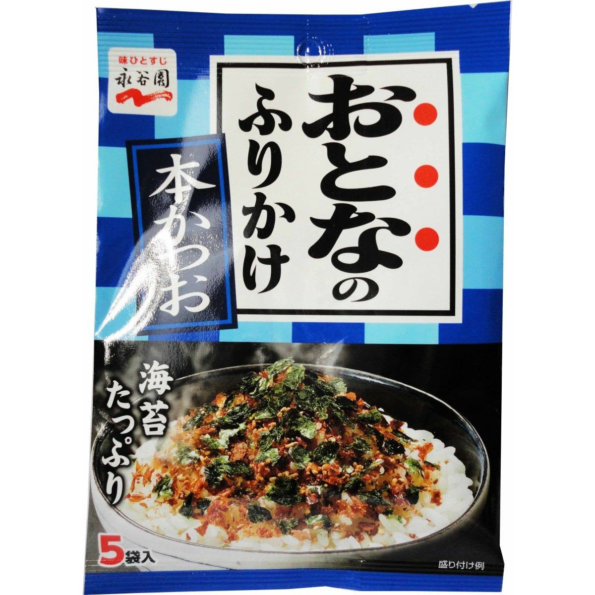 Nagatanien otona no furikake (bonito) 永谷園 おとなのふりかけ 本かつお 12.5g - RiceWineShop