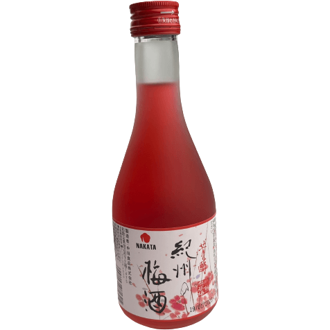 Nakata Hojun Kishu Plum Wine Red 300ml / 中田 芳醇 紀州の梅酒 赤 300ml - RiceWineShop