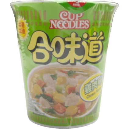 Nissin Cup Noodles Chicken Flavour 73g / 日清 カップヌードル 合味道 チキン味 73g - RiceWineShop