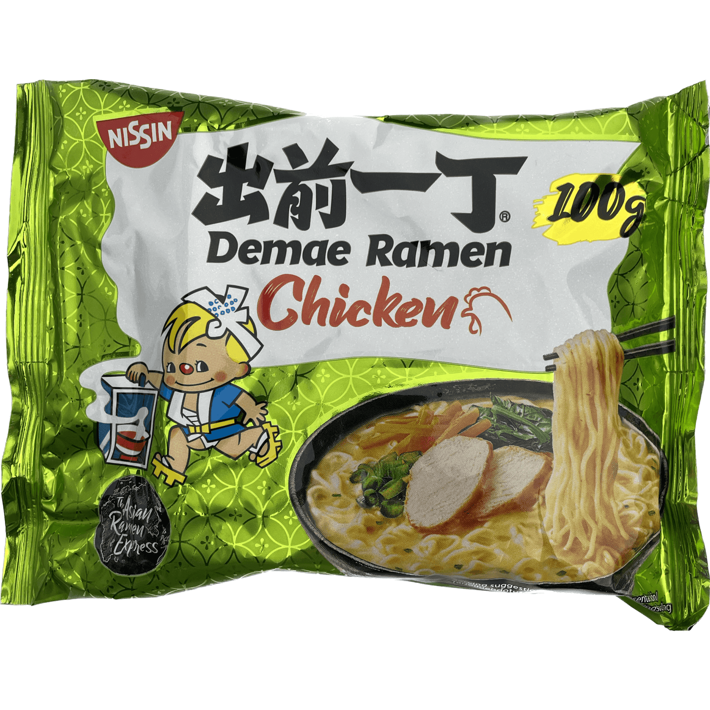 Nissin Demae Ramen Chicken 100g 出前一丁 チキン 100g - RiceWineShop