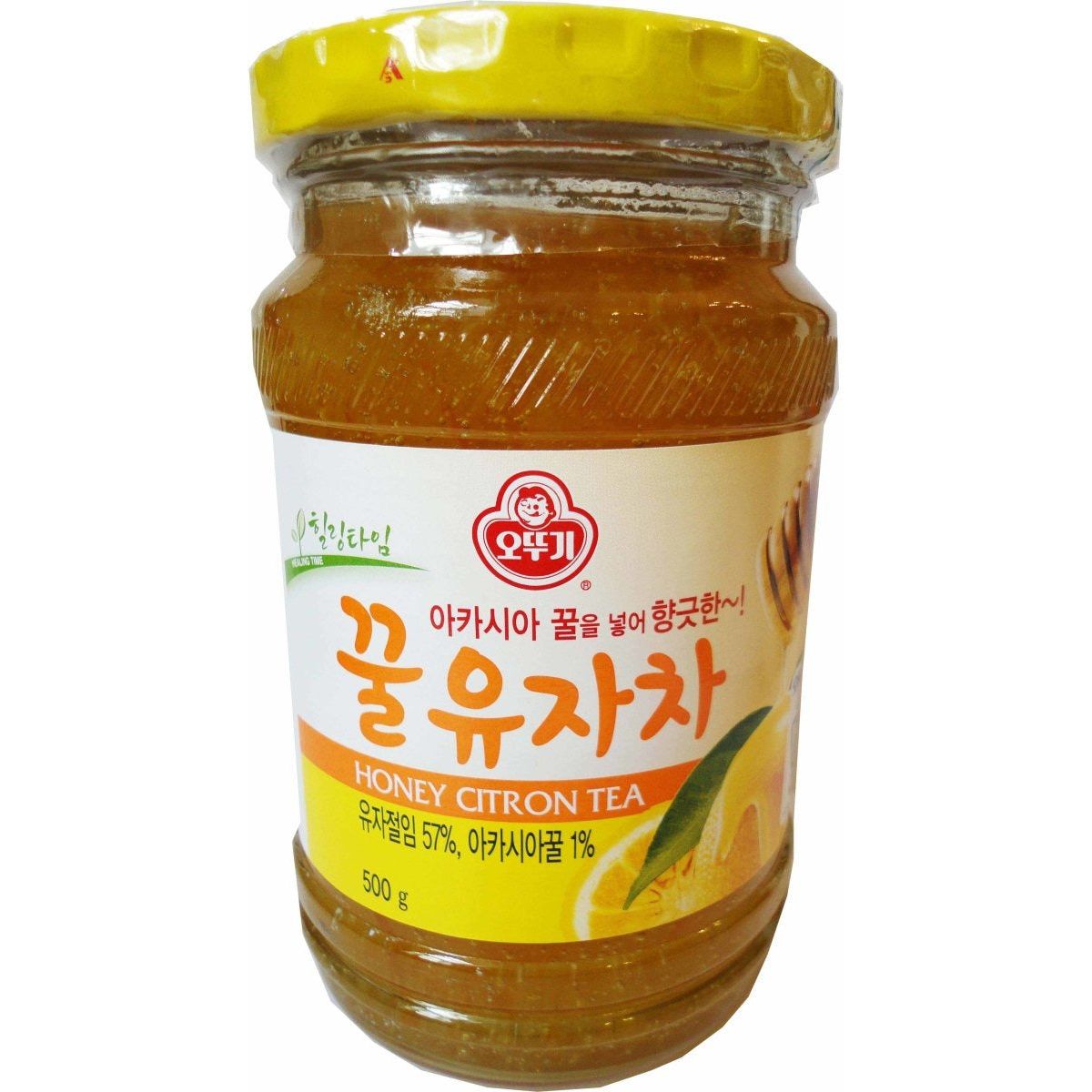 Ottogi Honey Yuzu Tea オットゥギ はちみつ柚子茶 500g - RiceWineShop