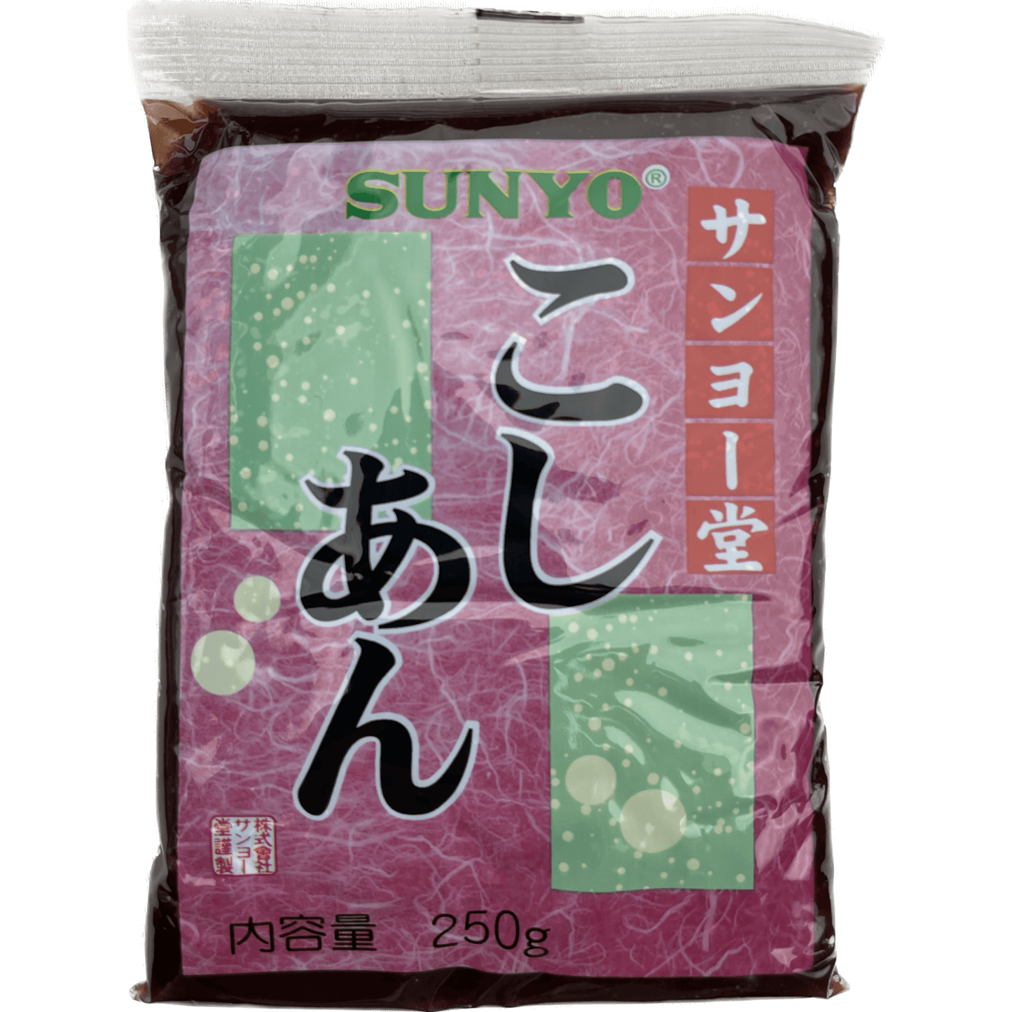 Sanyo-do strained bean paste 250g サンヨー堂 こしあん 250G - RiceWineShop