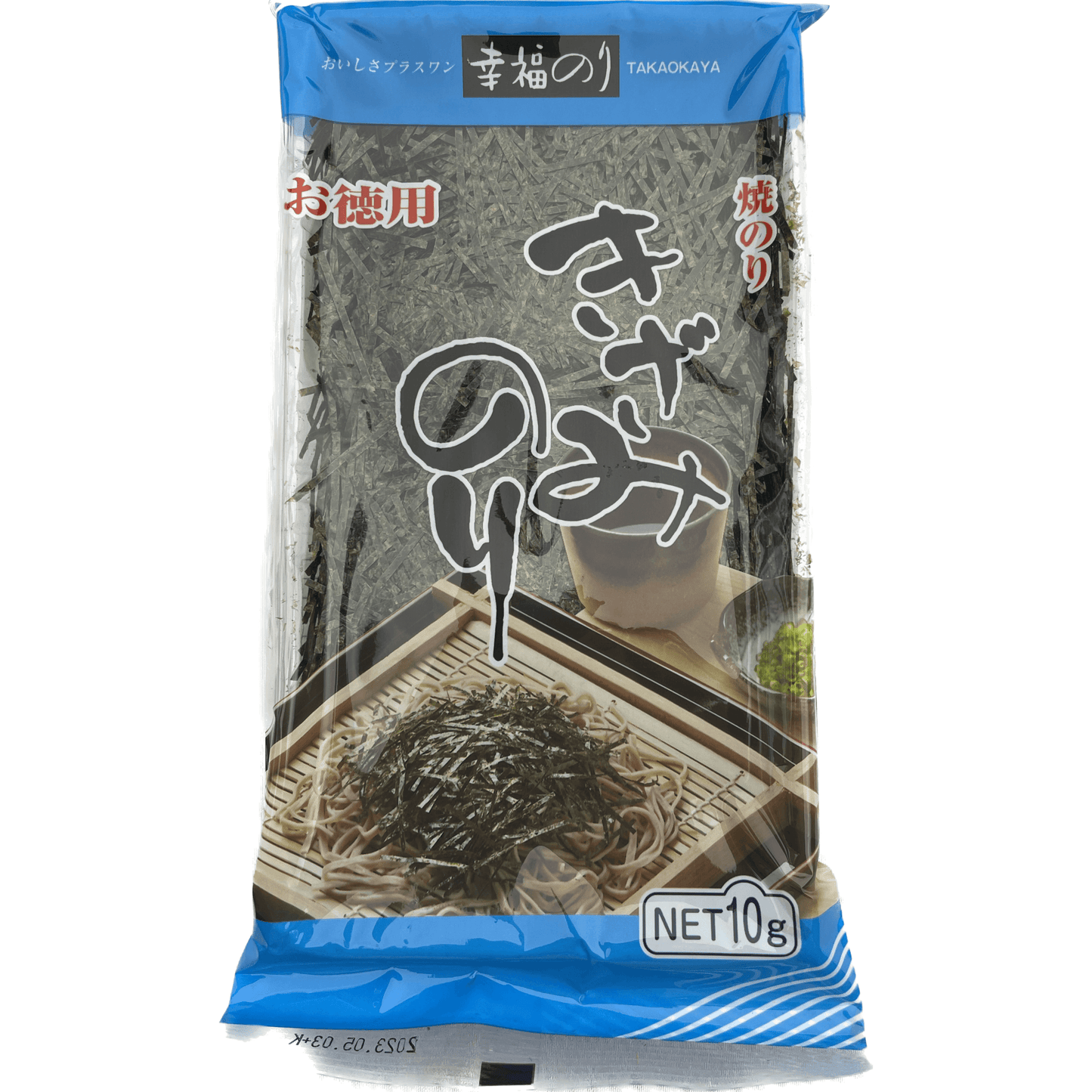 Takaokaya Value Chopped Seaweed 高岡屋 お得用きざみのり 10g - RiceWineShop