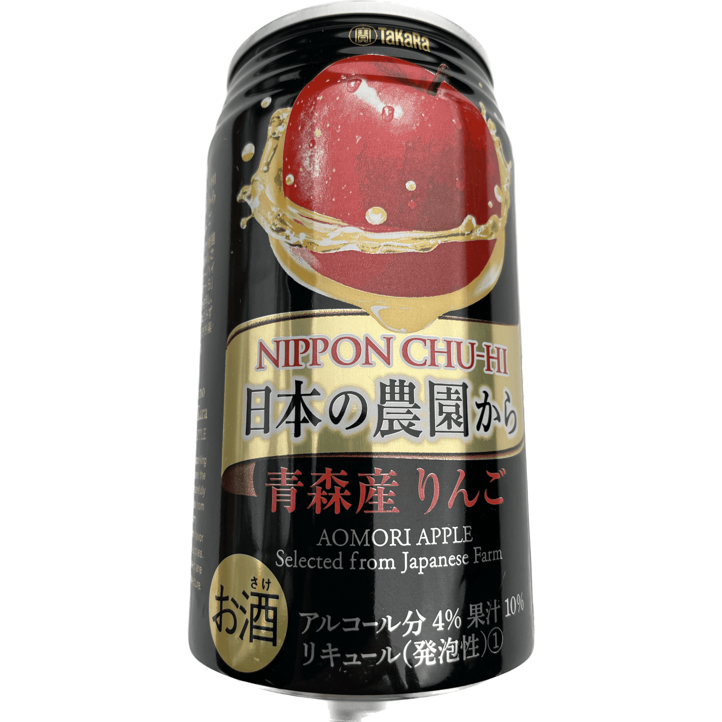 Takara canned chuhai apples from Aomori farm in Japan タカラ 缶チューハイ 日本の農園から青森産りんご 350ML - RiceWineShop