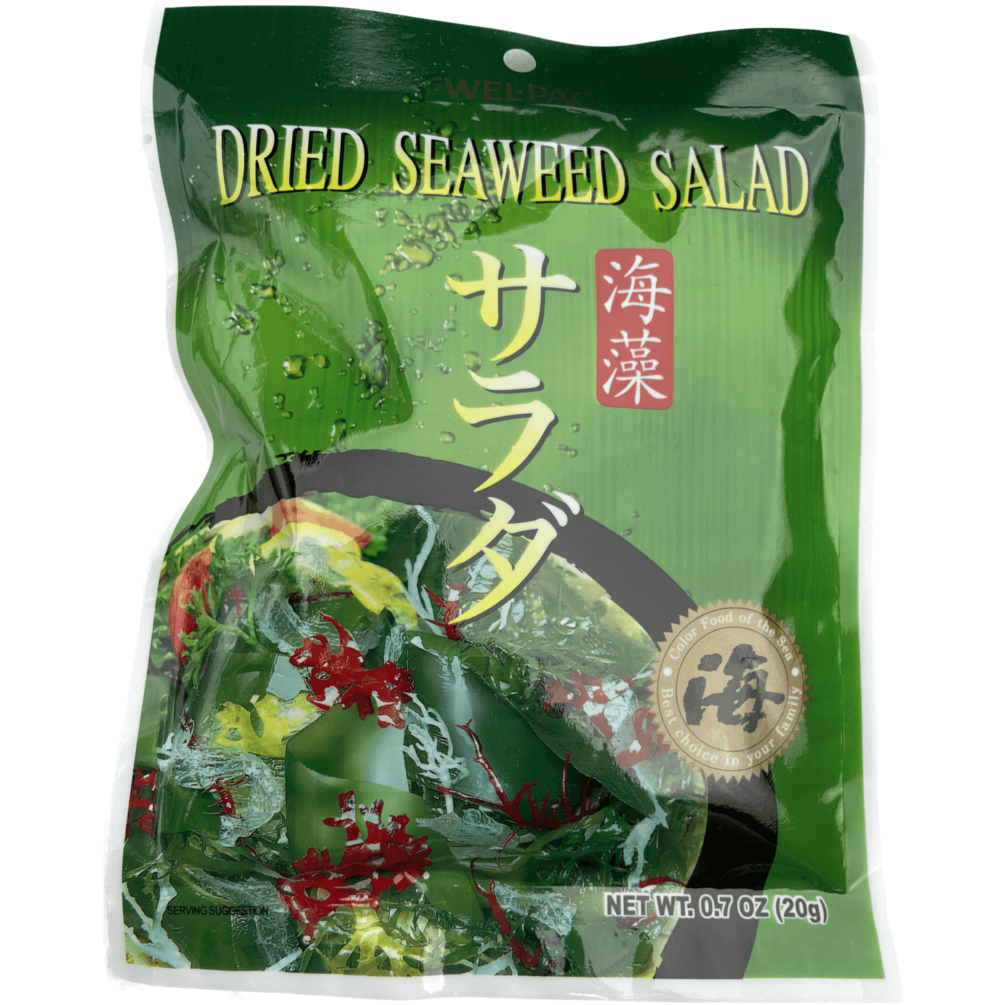 WEL-PAC Seaweed Salad WEL-PAC 海草サラダ 20g - RiceWineShop