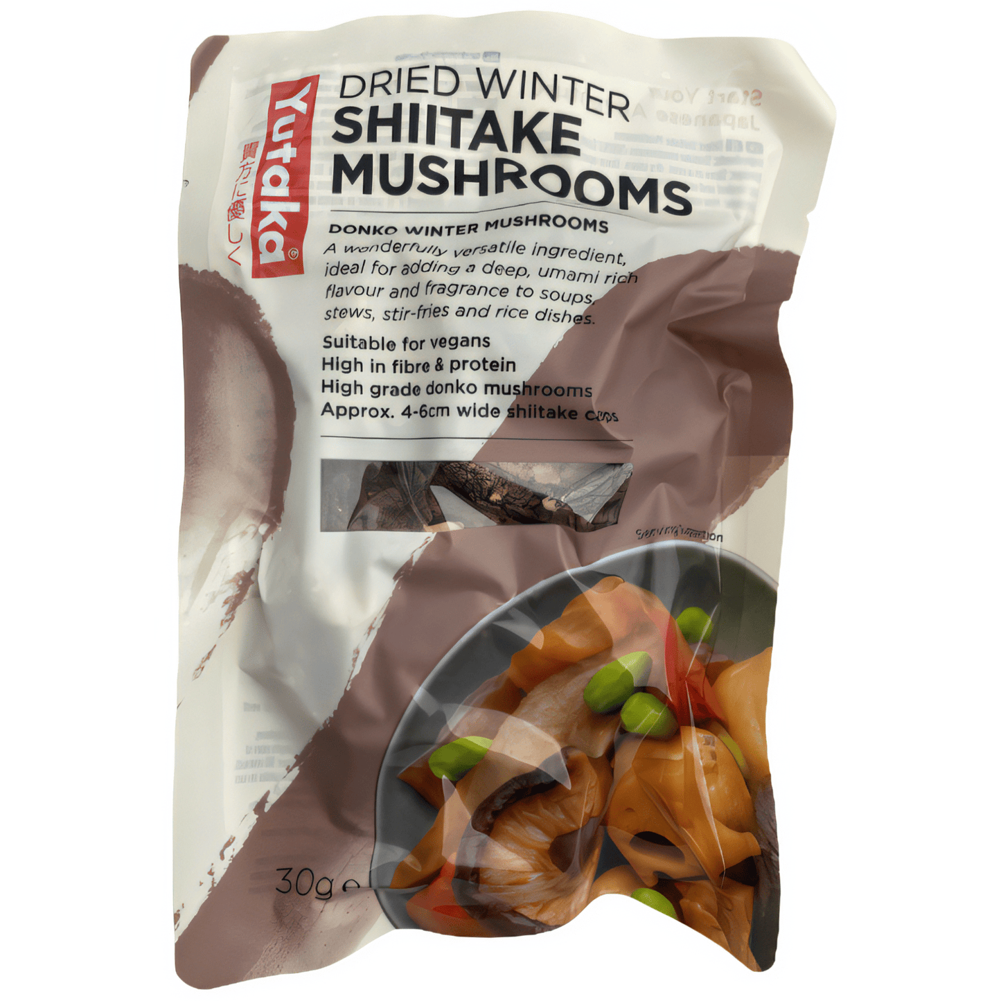 Yutaka Dried Donko Winter Mushrooms 30g / ユタカ 干し椎茸 30g - RiceWineShop