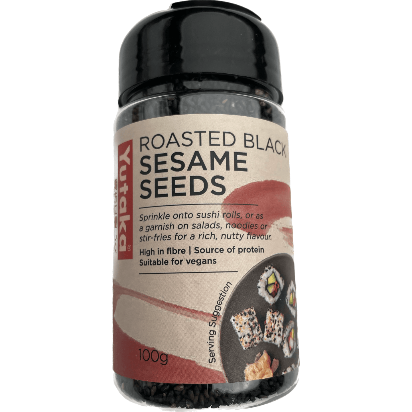 ユタカ いりごま黒 Yutaka Roasted Sesame Black 100g - RiceWineShop