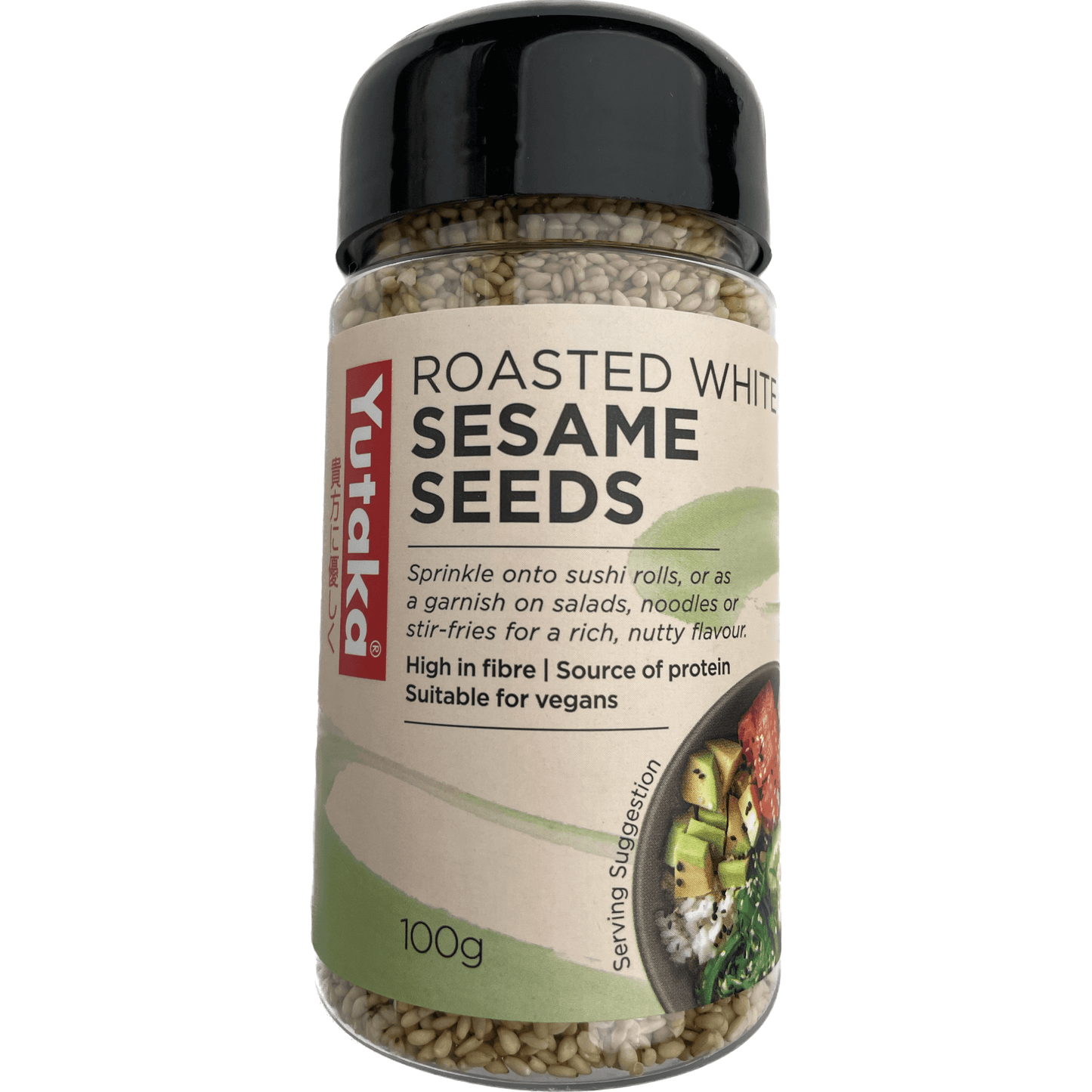 ユタカ いりごま白 Yutaka Roasted Sesame White 100g - RiceWineShop