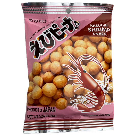 Kasugai Ebi Pena Shrimp Pea Snack 58g / 春日井 えびピーナ 58g