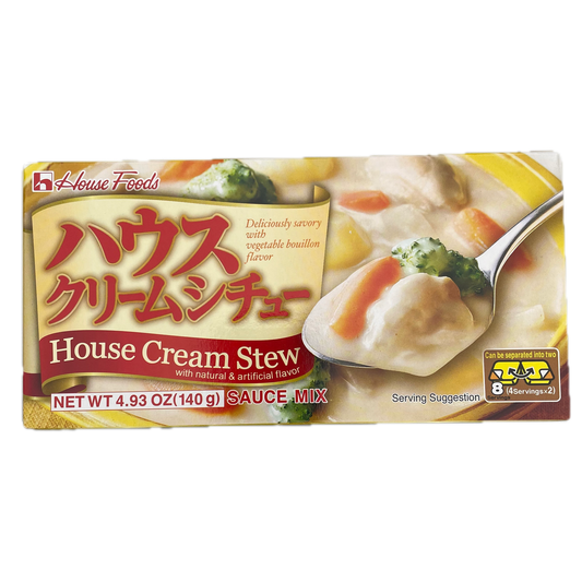 House Cream Stew Sauce Mix 140g (8 servings) / ハウス クリームシチューミックス 140g (8皿分)