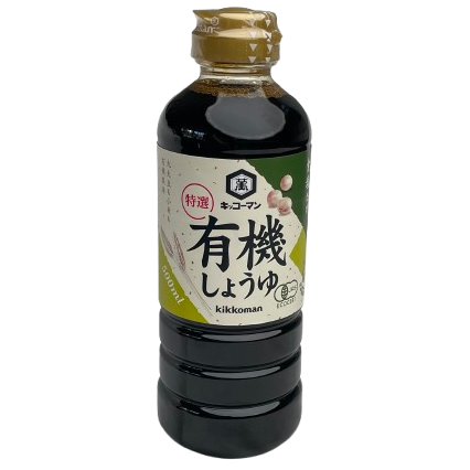 Kikkoman Special Organic Soy Sauce 500ml / キッコーマン 特選有機しょうゆ 500ml
