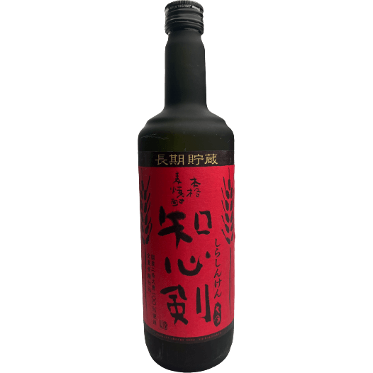 Authentic Barley Shochu Shirasinken 720ml / 本格麦焼酎 知心剣 (しらしんけん) 720ml - RiceWineShop