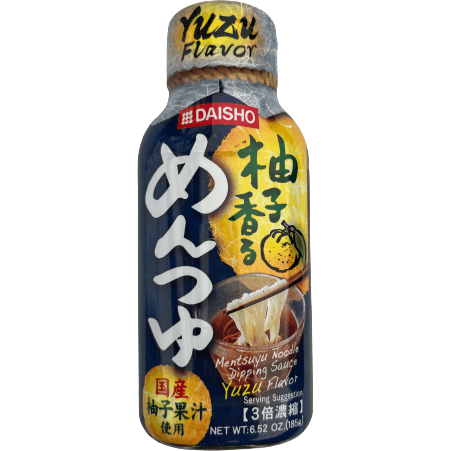 DAISHO Mentsuyu Noodle Dipping Sauce Yuzu Flavour 185g / ダイショー 柚子香るめんつゆ 185g - RiceWineShop