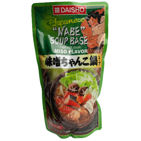 Daisho Nabe Soup Base Miso Flavour 750g / ダイショー味噌ちゃんこ鍋スープ 750g - RiceWineShop
