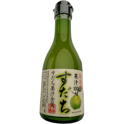 Daitoku Sudachi with 100% Juice from Tokushima 180ml / 大徳 徳島産 果汁１００％すだち 180ml - RiceWineShop