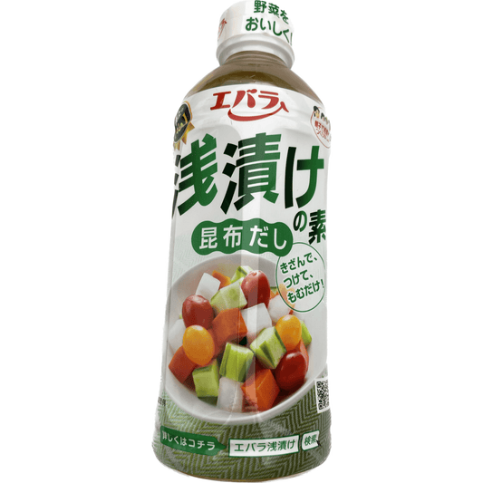 Ebara lightly pickled kombu stock エバラ　浅漬けの素　昆布だし　500ml - RiceWineShop