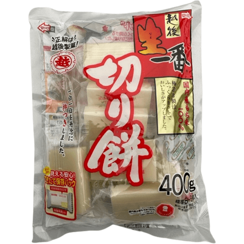 Echigo Nama Ichiban Mochi Rice Cake 400g / 越後製菓 生一番 切り餅 400g - RiceWineShop