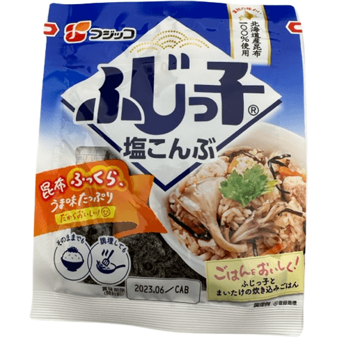 Fujikko Fujikko Shio Kombu Seaweed 28g / フジッコ ふじっ子 塩こんぶ 小袋 28g - RiceWineShop