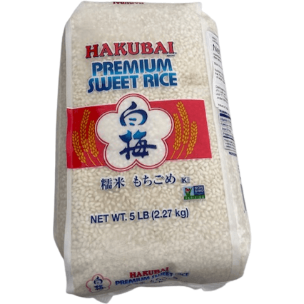 Hakubai mochigome 白梅　もち米 2.27kg - RiceWineShop