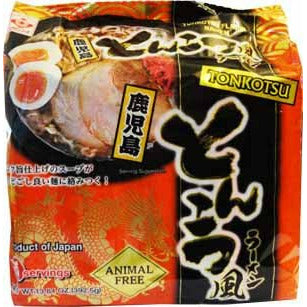 Higashi Foods Kagoshima Tonkotsu Style Ramen ヒガシフーズ　鹿児島とんこつ風ラーメン - RiceWineShop