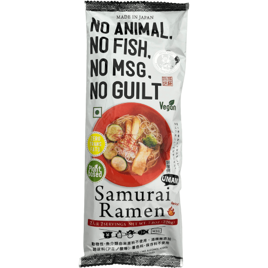 Samurai Raman Higashimaru Samurai Ramen Spicy 2servings / ヒガシマル さむらいラーメン スパイシー 2食入 ...