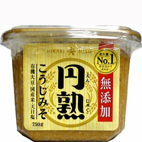 Hikari additive-free mature kōji miso cup 750g ひかり　無添加円熟こうじみそ　カップ　750g - RiceWineShop