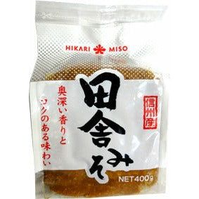 Hikari countryside miso 400g bag ひかり　味噌　田舎　400g　袋 - RiceWineShop