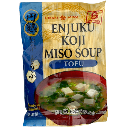 Hikari Miso Enjuku Koji Miso Soup Tofu 8 servings / ひかり　円熟こうじのおみそ汁　とうふ　８食入 - RiceWineShop